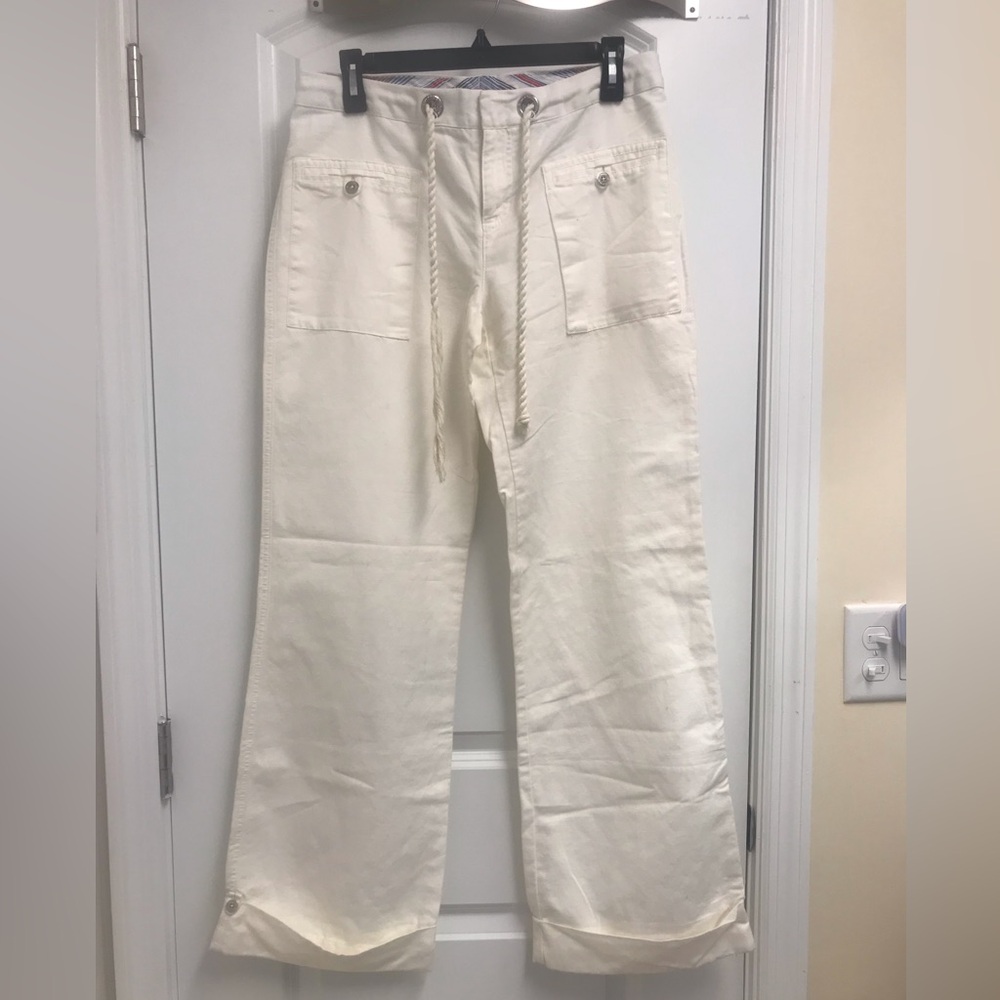 Tommy HILFIGER SIZE 4 Women's white Pants